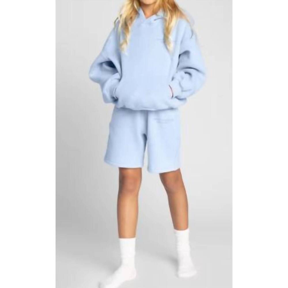 NEW COMFRT kid's comfy hoodie in periwinkle